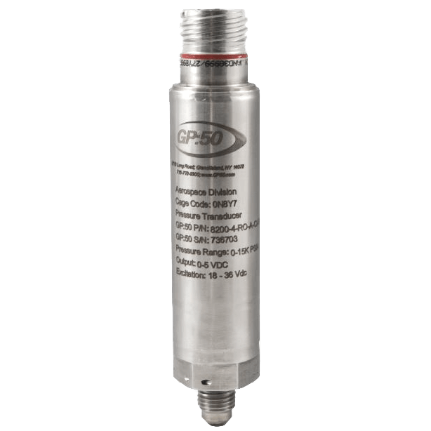 GP:50 Flight Qualified Digitally Correct Pressure Transducer, Model 8200
